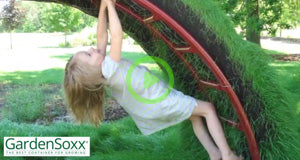 GardenSmart TV - Kids Using GardenSoxx® Natural Play Structures