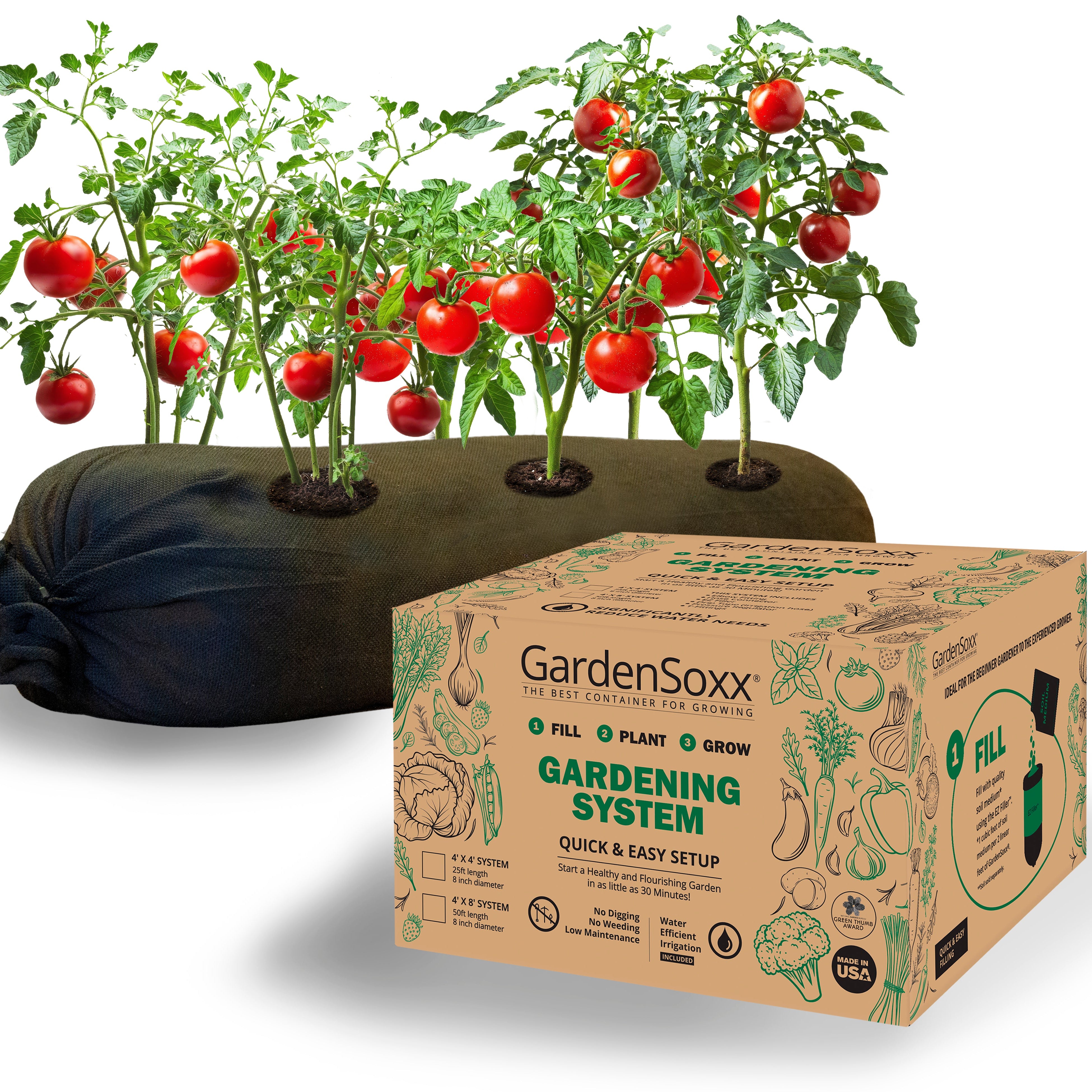 GardenSoxx® Kit - The Best Fabric Planter For Growing – GardenSoxx